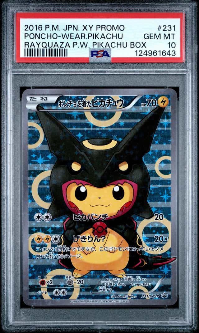 Poncho-Wearing Pikachu