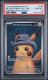 Pikachu/grey Felt Hat