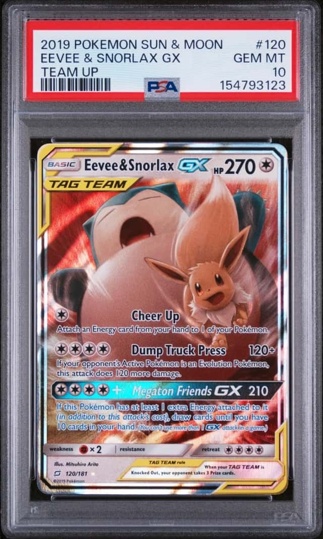 Eevee & Snorlax GX