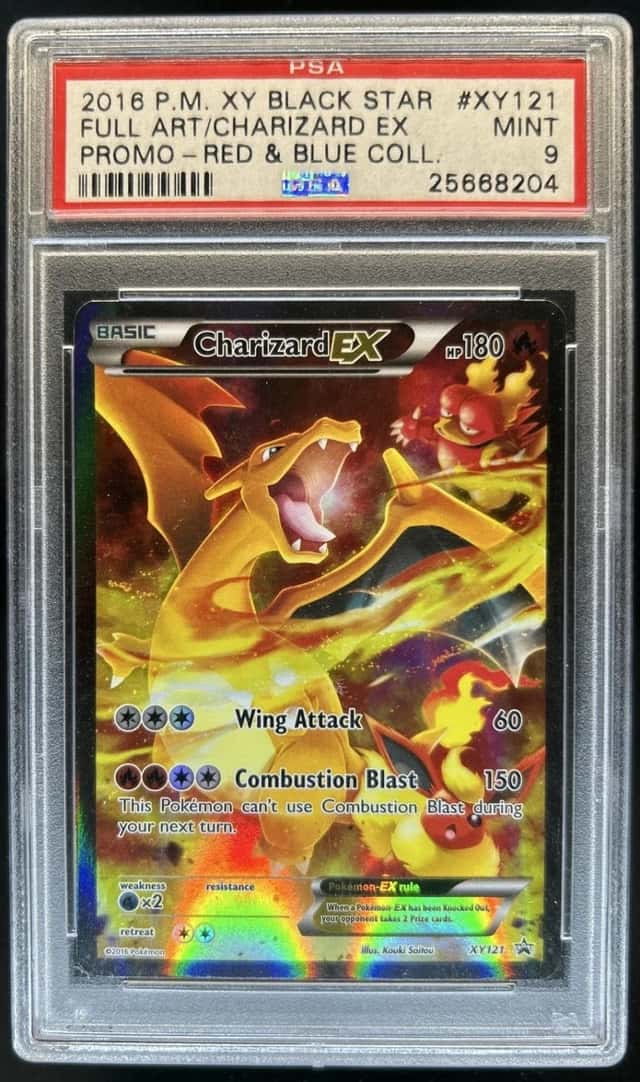 2016 Pokemon XY Promos Charizard EX 2016 #XY121 PSA 9