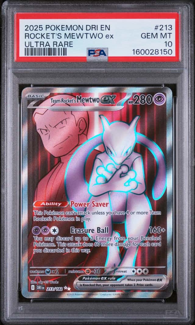 ROCKET'S MEWTWO ex