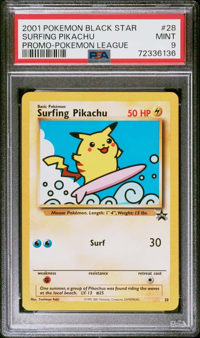 Surfing Pikachu