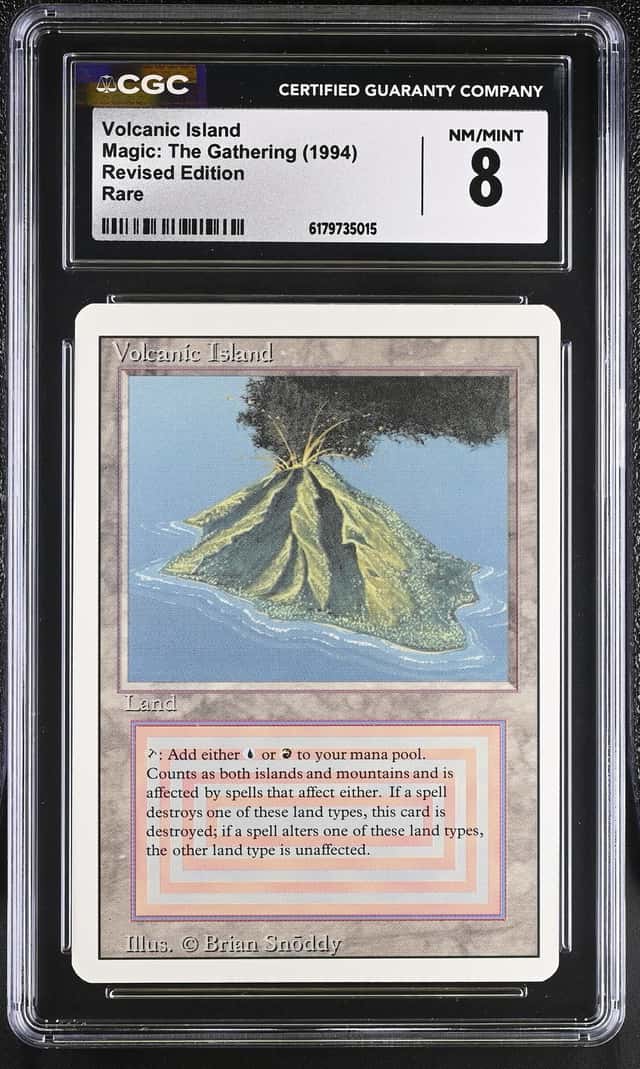 Magic: The Gathering Volcanic Island Revised Edition...