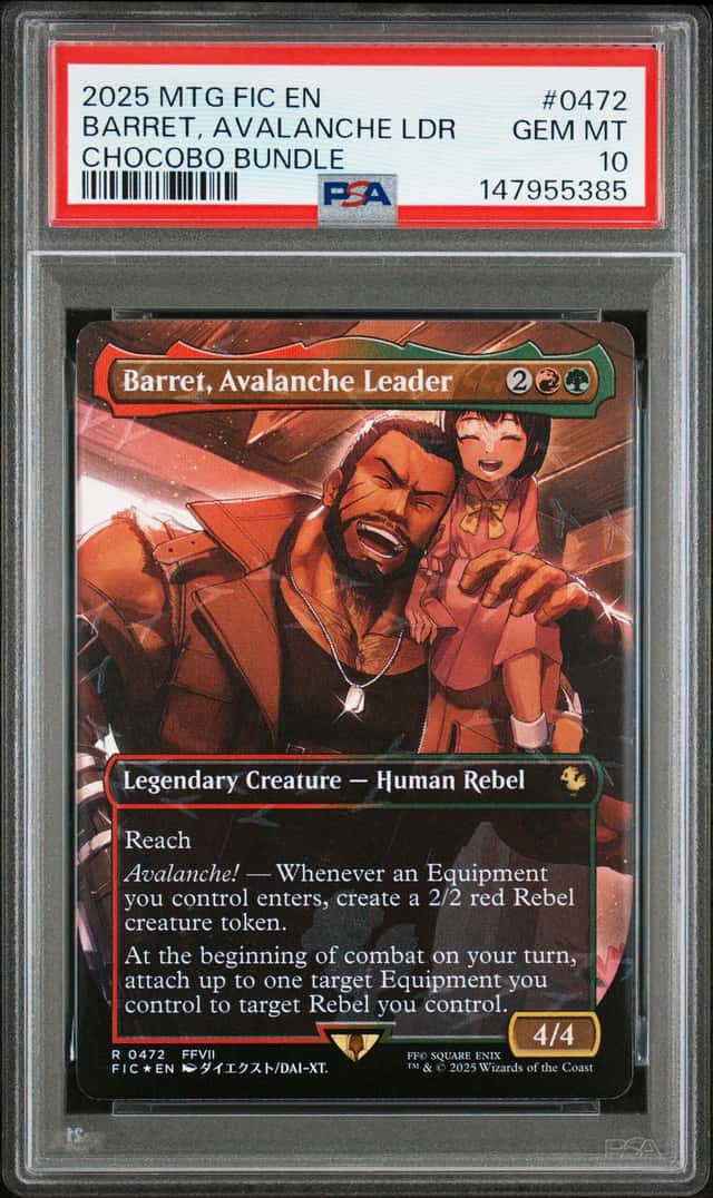 Barret, Avalanche Leader
