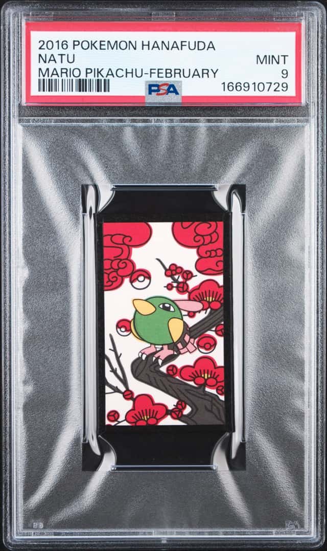 2016 Pokemon Hanafuda Natu February PSA 9