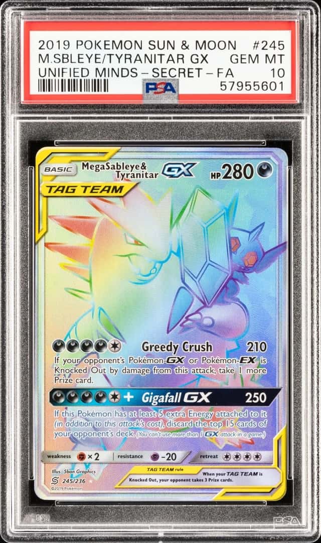 Mega Sableye & Tyranitar GX