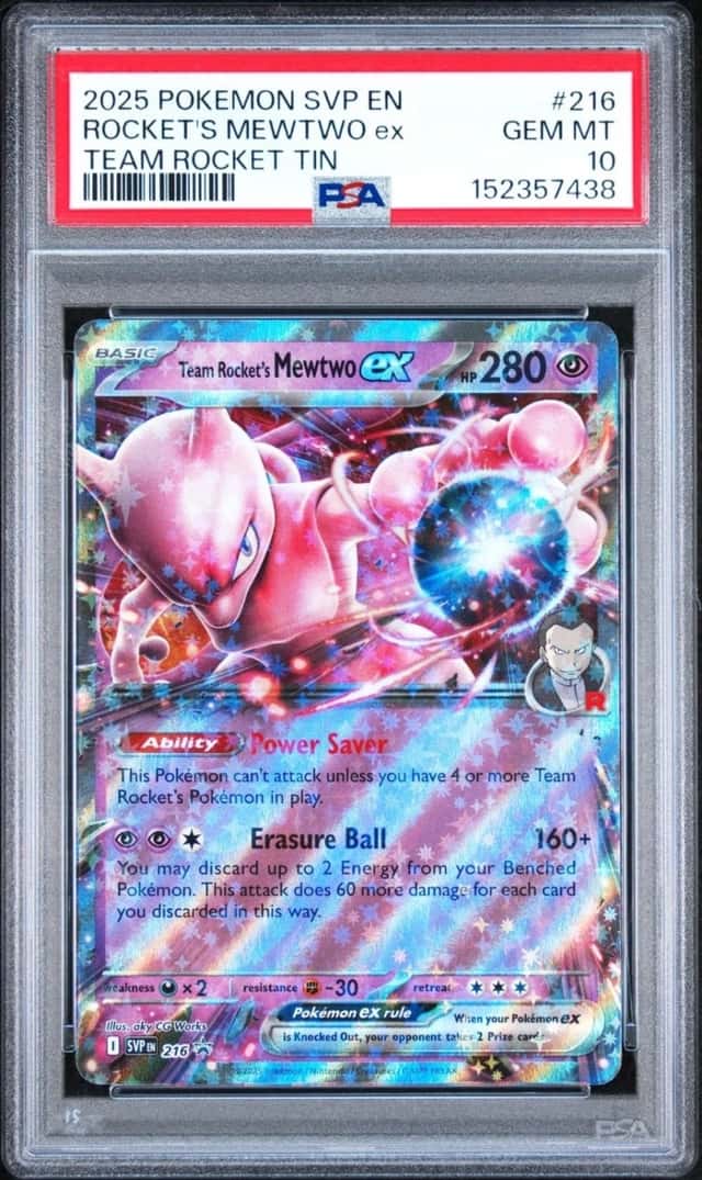 ROCKET'S MEWTWO ex
