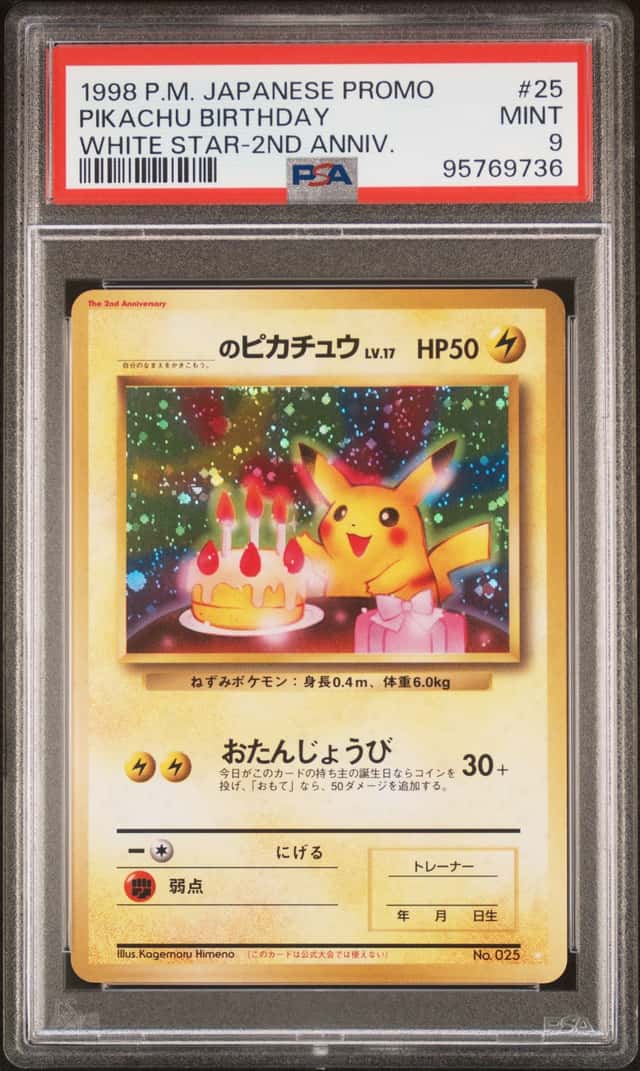Pikachu Birthday