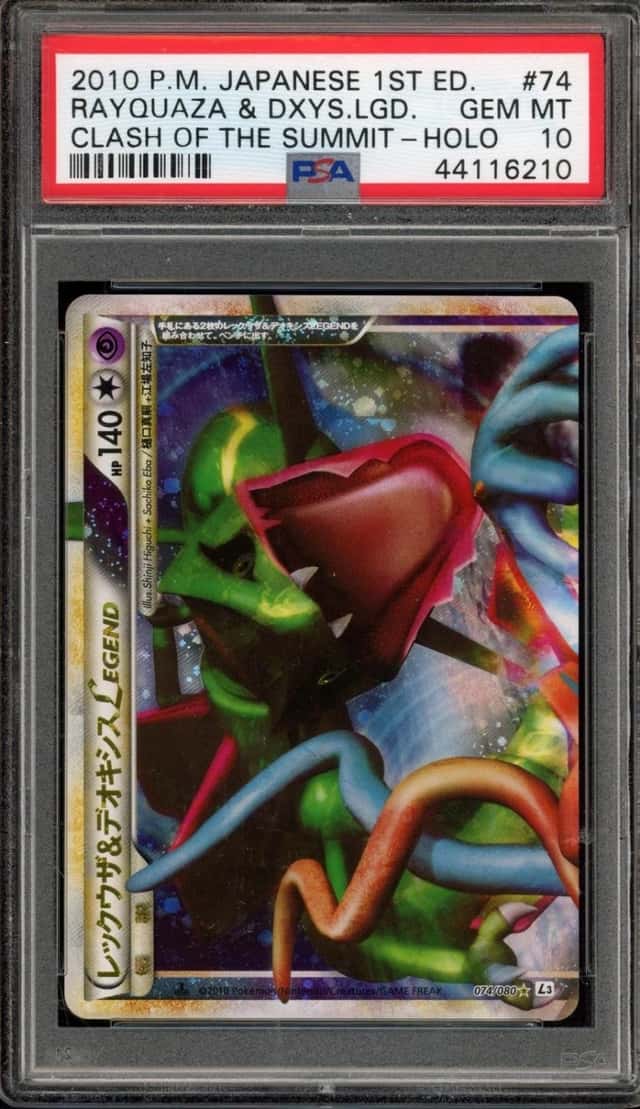 Rayquaza & Deoxys LEGEND