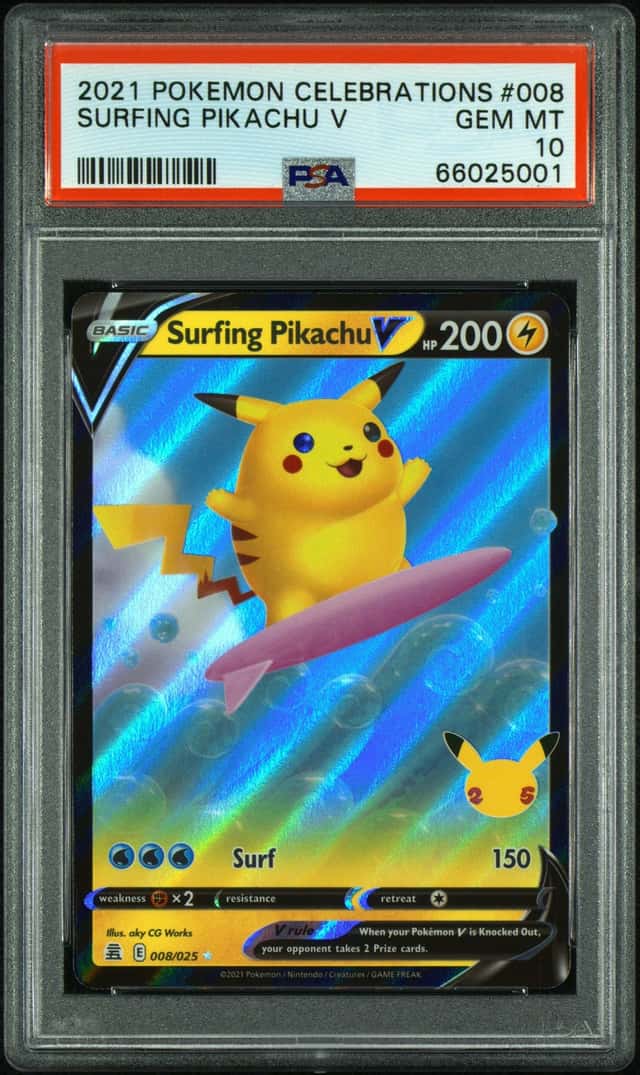 Surfing Pikachu V