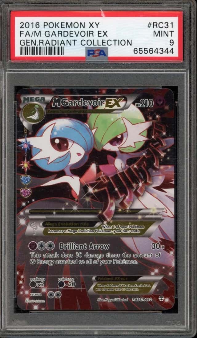 Pokemon M Gardevoir EX Generations Radiant Coll. Full Art RC31/83 PSA 9 Mint