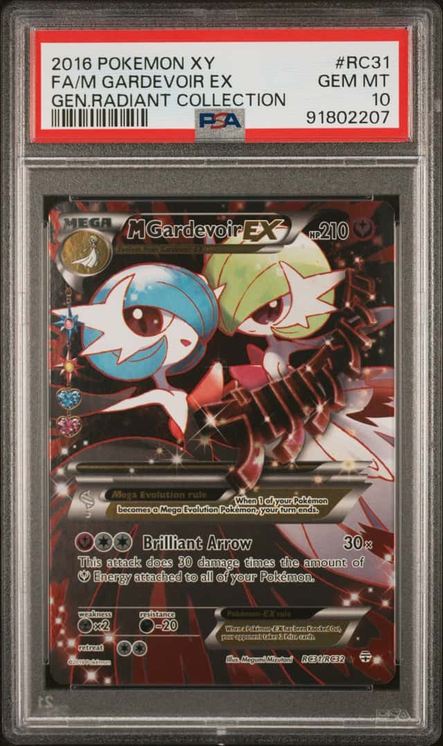 2016 Pokemon Generations Mega Gardevoir #RC31/RC32 PSA 10 GEM MINT