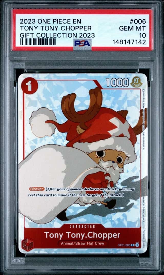 2023 ONE PIECE GIFT COLLECTION 2023 #006 TONY TONY CHOPPER PSA 10