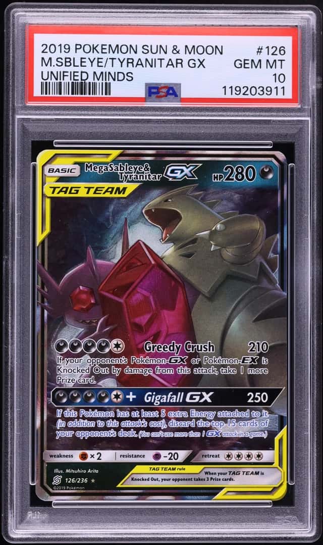 Mega Sableye & Tyranitar GX