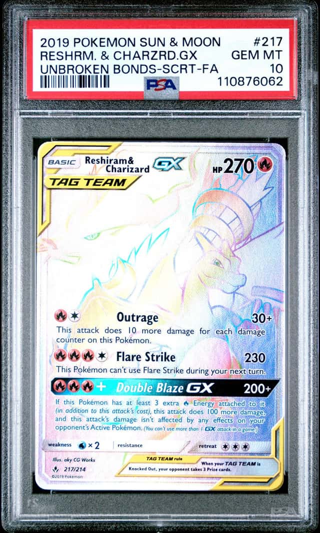 Reshiram & Charizard GX