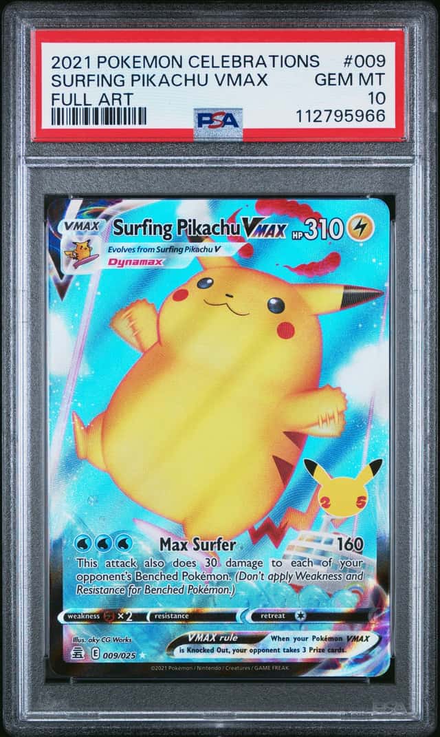 Surfing Pikachu VMAX