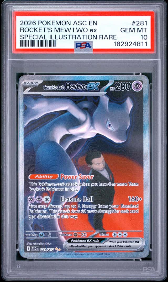 ROCKET'S MEWTWO ex