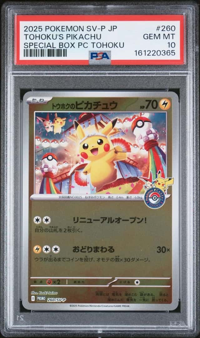 Tohoku's Pikachu