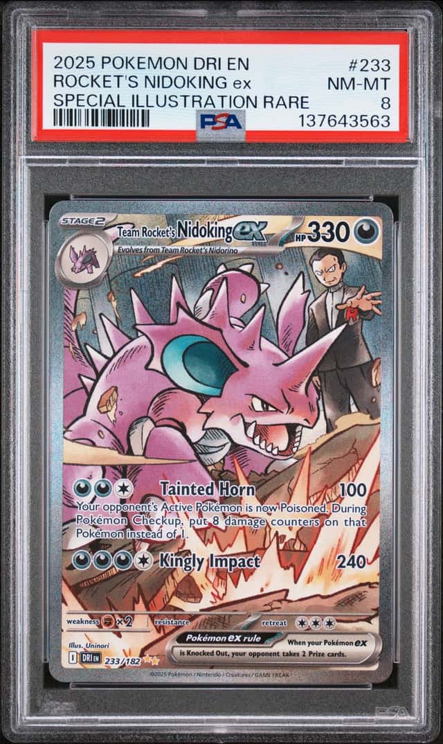 ROCKET'S NIDOKING ex