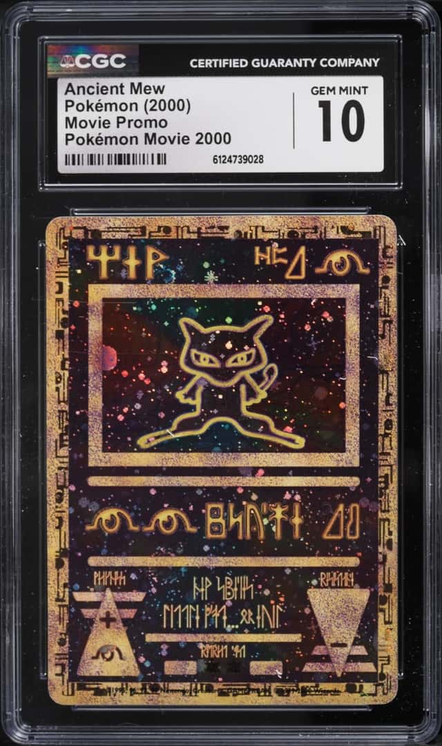 2000 Pokemon Movie Promo Ancient Mew CGC 10 GEM MINT