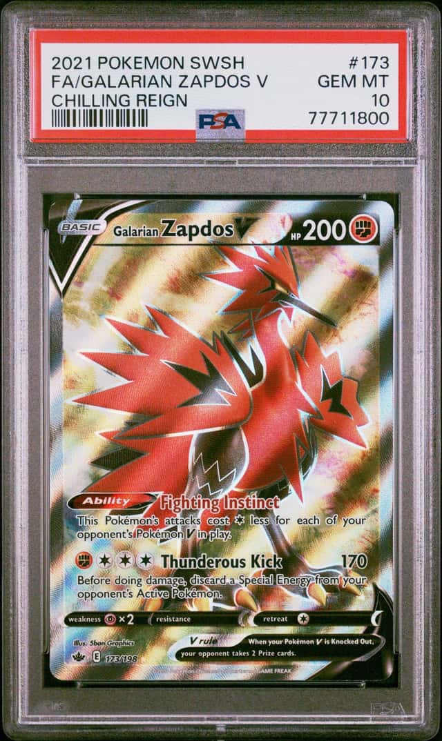 Galarian Zapdos V