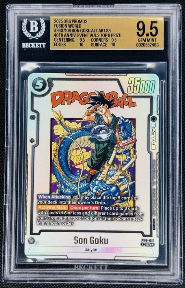 Son Goku ALT ART SR/(40th Anniversary Event Vol.2 Top 8 Prize)