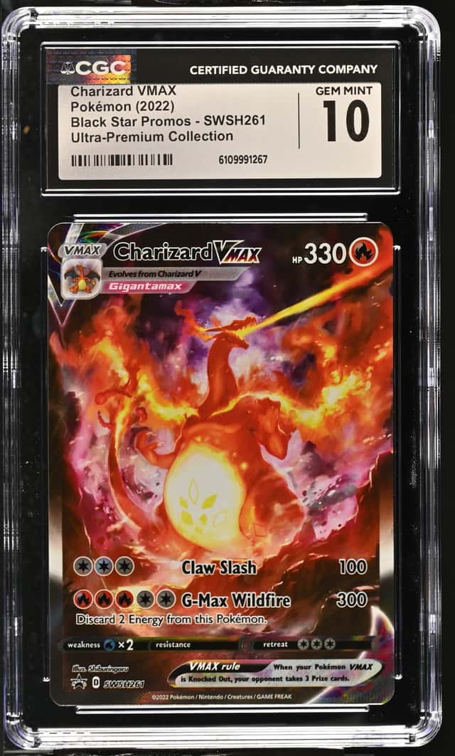 CGC 10 Charizard VMAX SWSH261 Sword & Shield Promo Holo English 2022