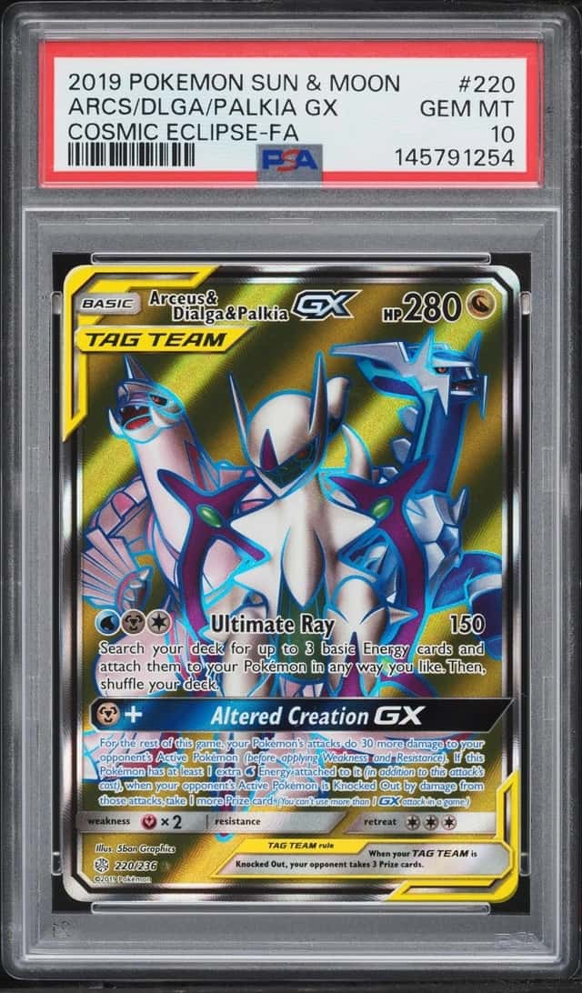 Arceus & Dialga & Palkia GX