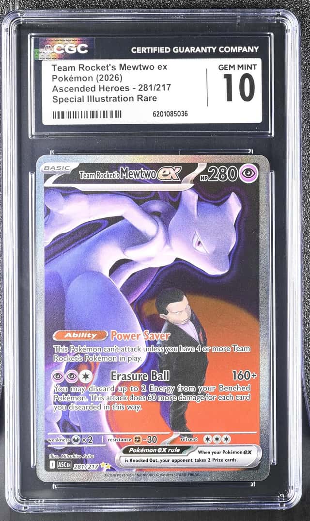 ROCKET'S MEWTWO ex