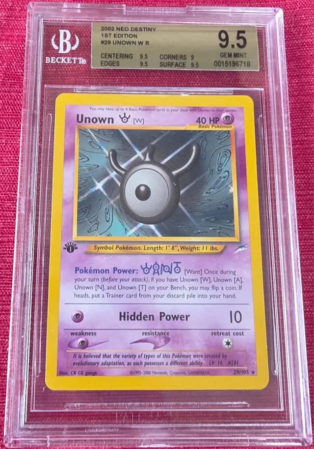 Unown W