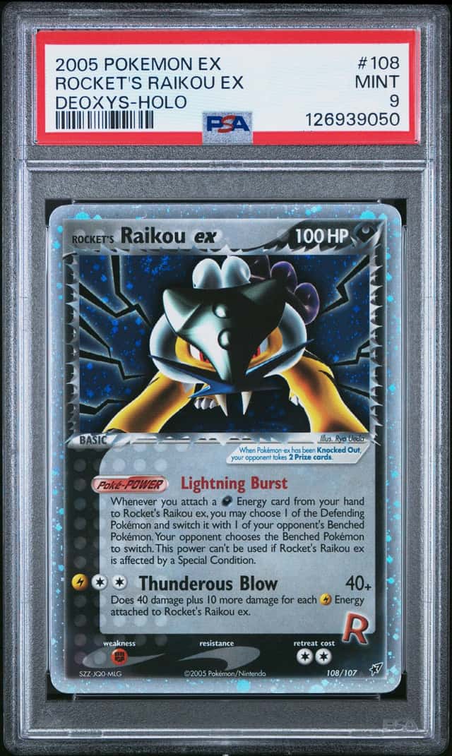 Rocket's Raikou ex