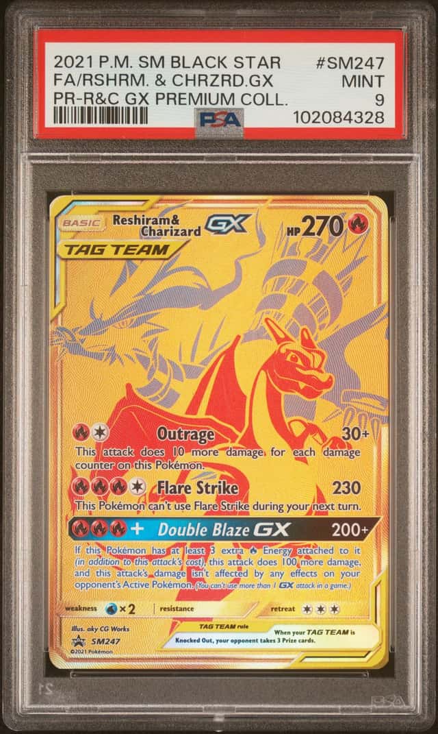 Reshiram & Charizard GX