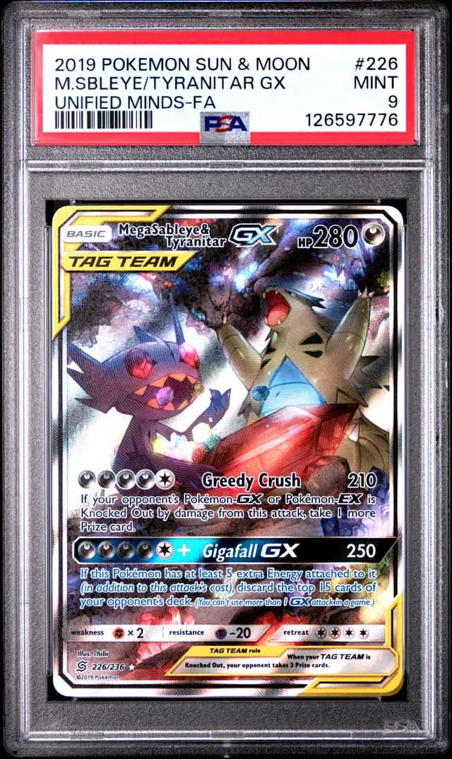 Mega Sableye & Tyranitar GX