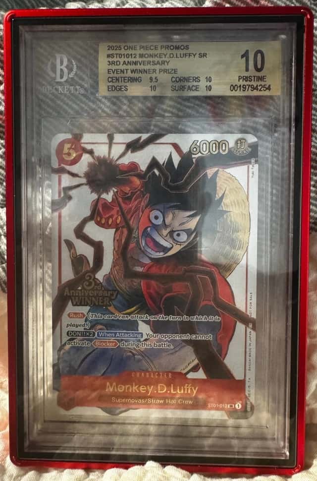 Monkey.D.Luffy SR/(3rd Anniversary Event )
