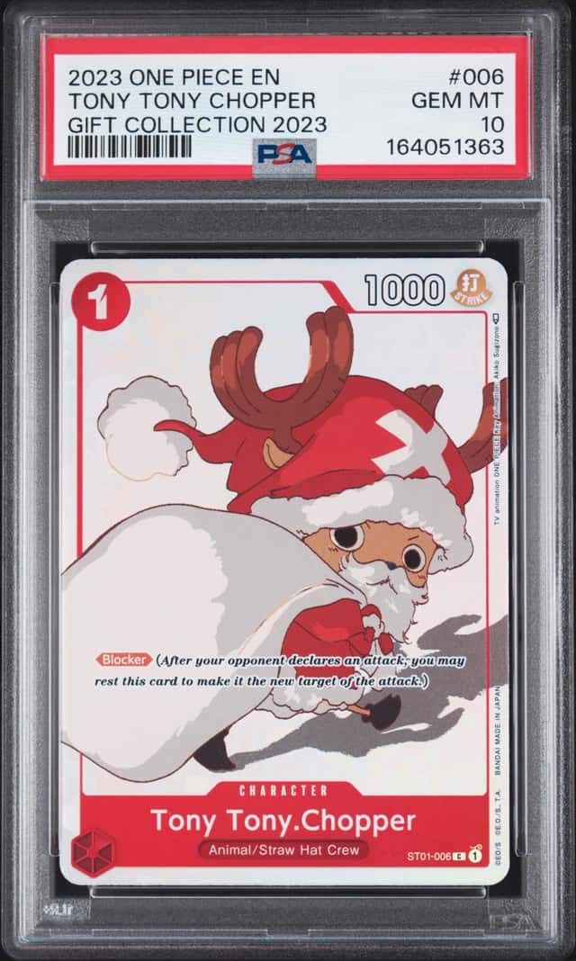 2023 One Piece EN Gift Collection Tony Tony.Chopper PSA 10 GEM MINT #ST01-006