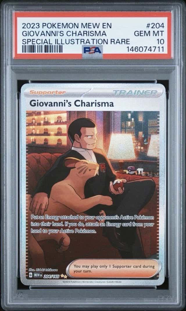 Giovanni's Charisma