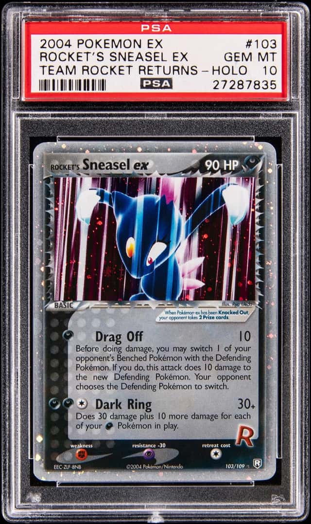 Rocket's Sneasel EX