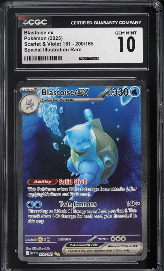 BLASTOISE ex