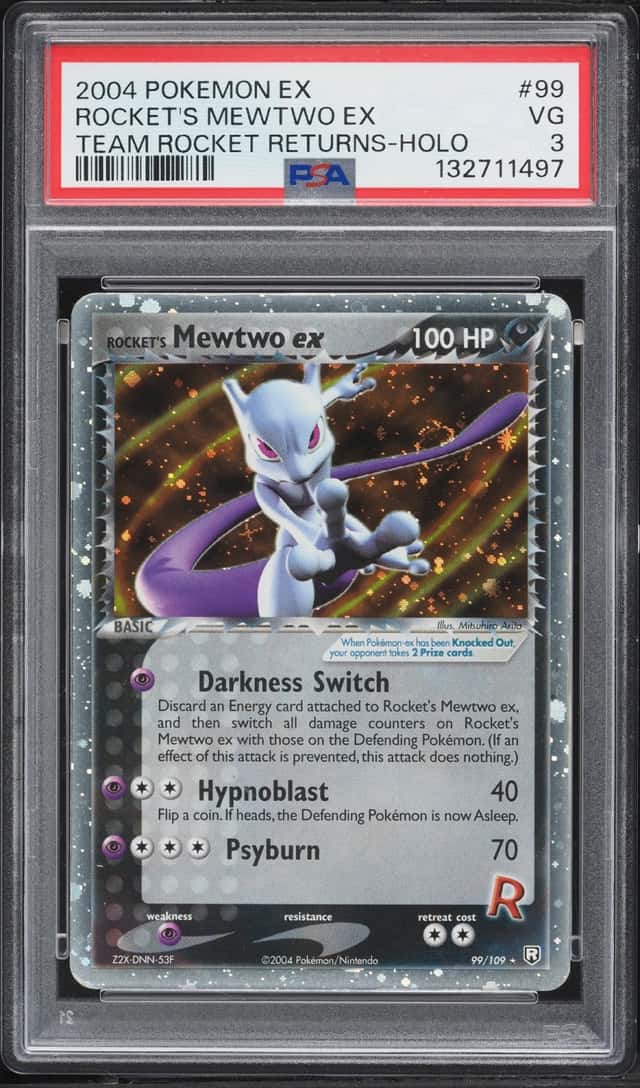Rocket's Mewtwo EX