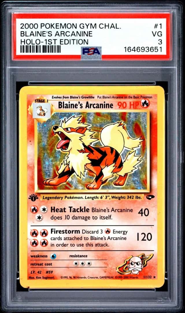 Blaine's Arcanine