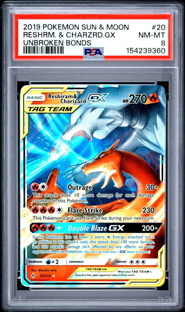 Reshiram & Charizard GX