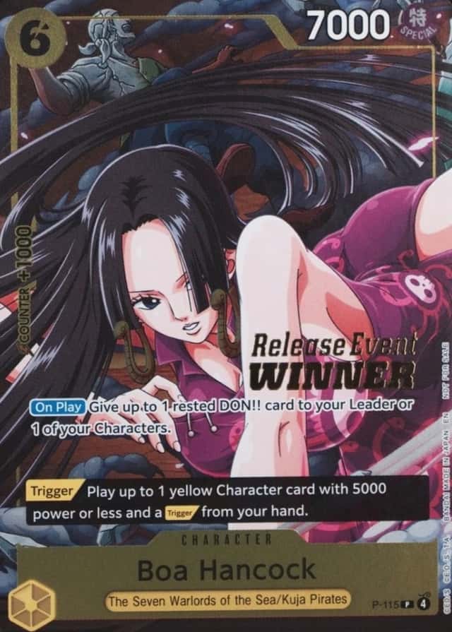 Release Event, Winner
