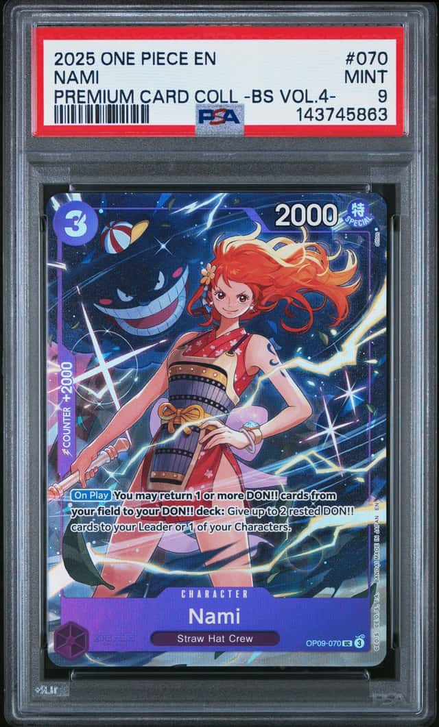 Nami (Premium Card Collection -Best Selection Vol. 4-) OP09-070 One Piece...