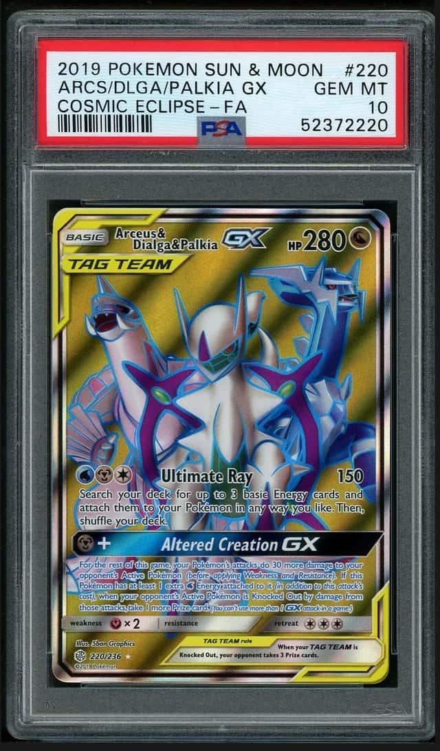 Arceus & Dialga & Palkia GX