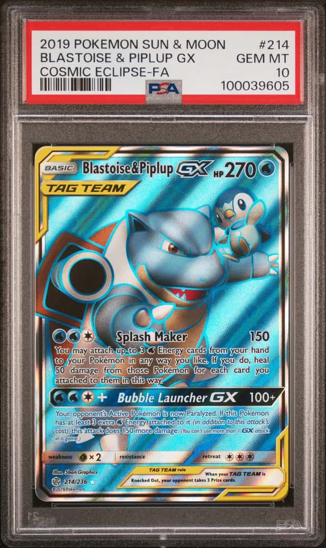Blastoise & Piplup GX