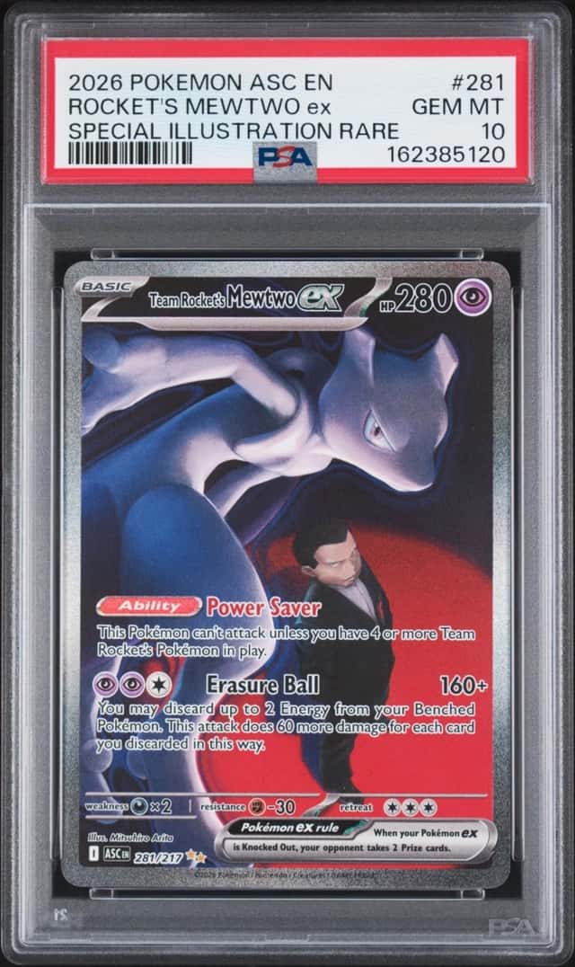 ROCKET'S MEWTWO ex