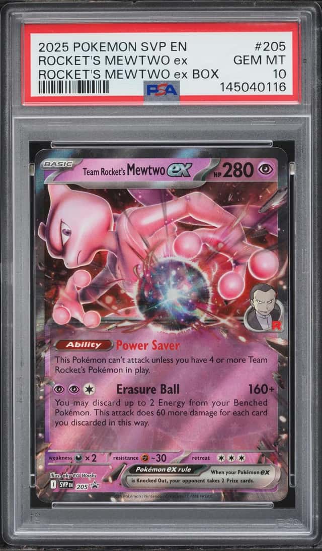 ROCKET's MEWTWO EX