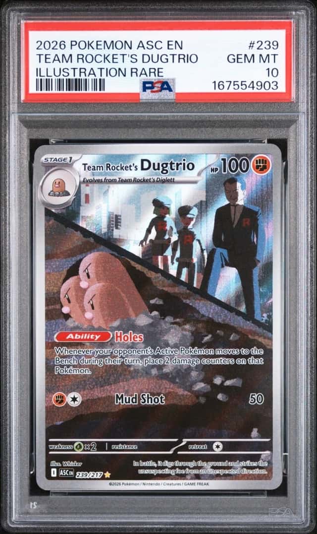 Team Rocket's Dugtrio