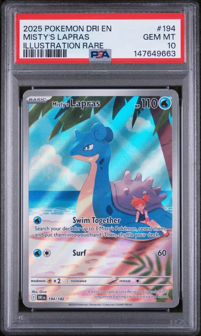 Misty's Lapras