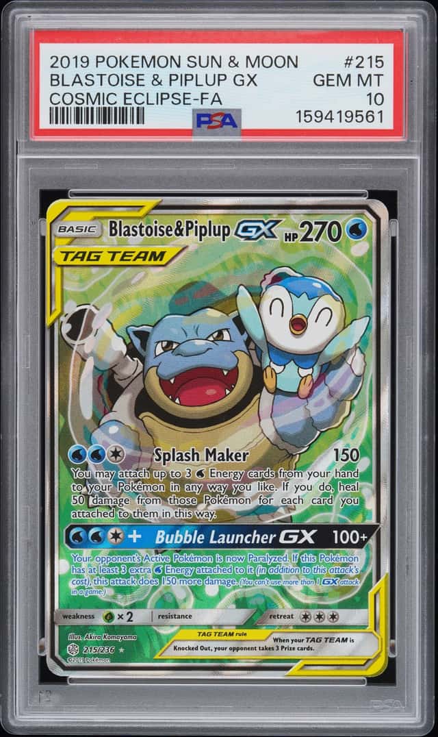 Blastoise & Piplup GX
